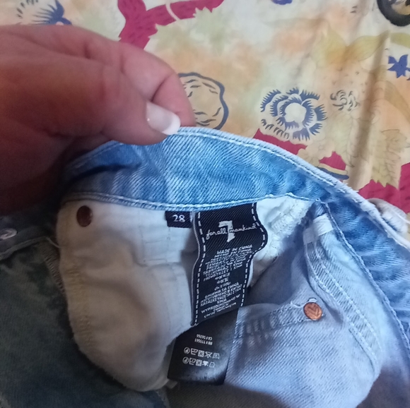 7 for mankind shorts - Picture 2 of 3